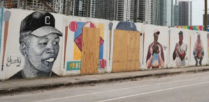 murales vandalizados en Dorsey Park