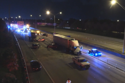 Choque múltiple en I‑95 deja decenas de heridos y provoca caos vial en Miami