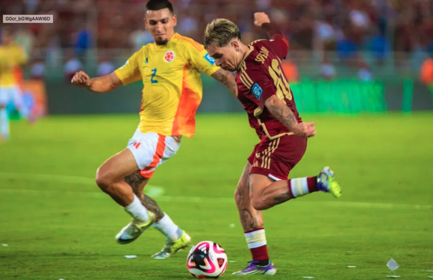 Colombia golea 6-3 a Venezuela