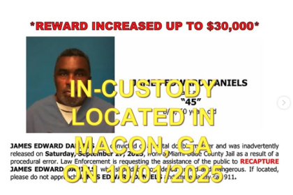 Asesino liberado por error en Miami es recapturado en Georgia
