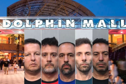 Cinco argentinos detenidos en Miami por presunto robo en Dolphin Mall