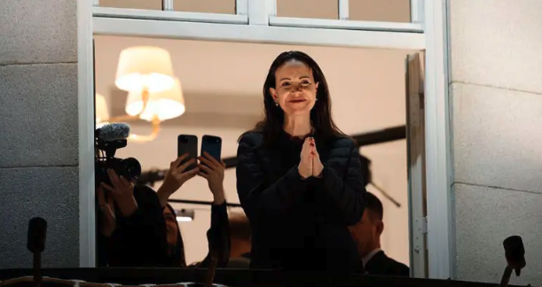 María Corina Machado llega a Oslo